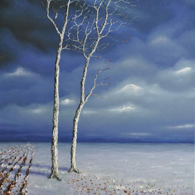 111/2023 Winter afm.45bx90h cm €1.500,- (alle vier €4.500,-)